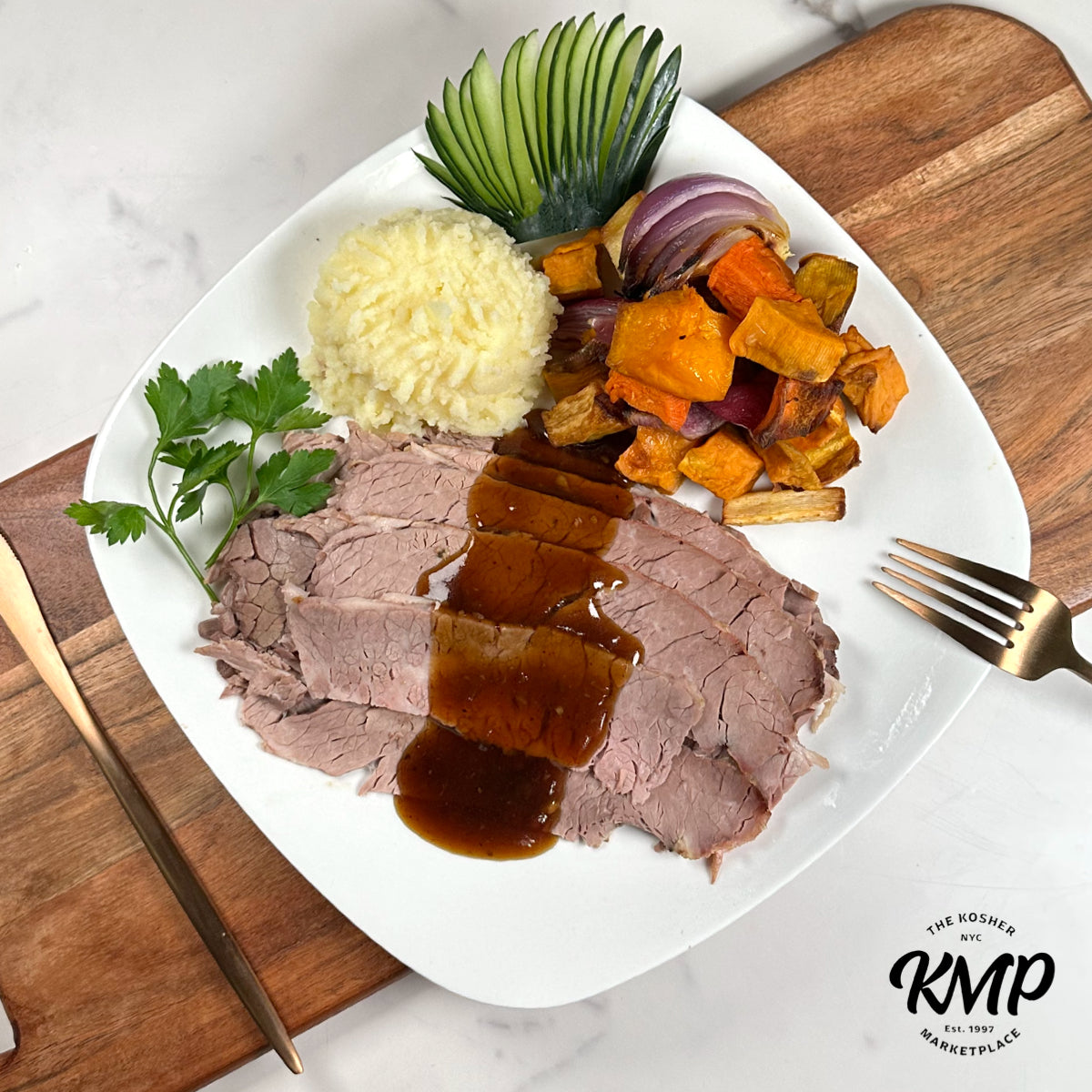KFP Sliced Brisket with Gravy