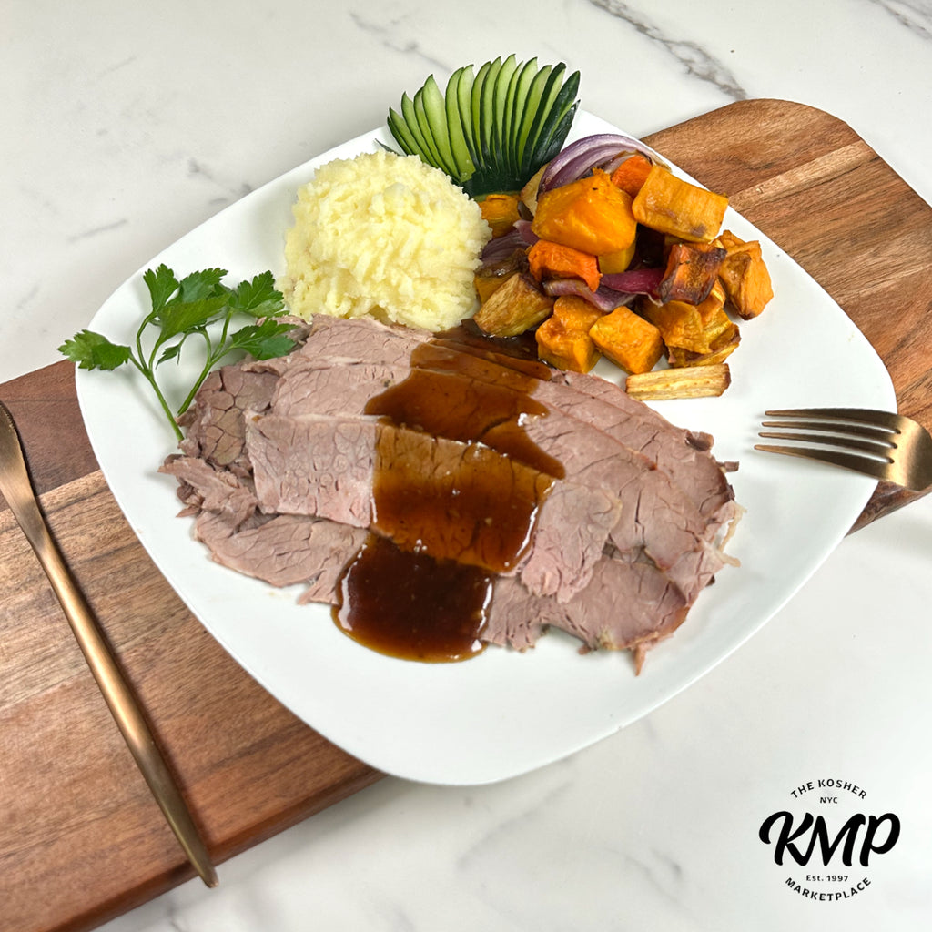 Sliced Brisket with Gravy