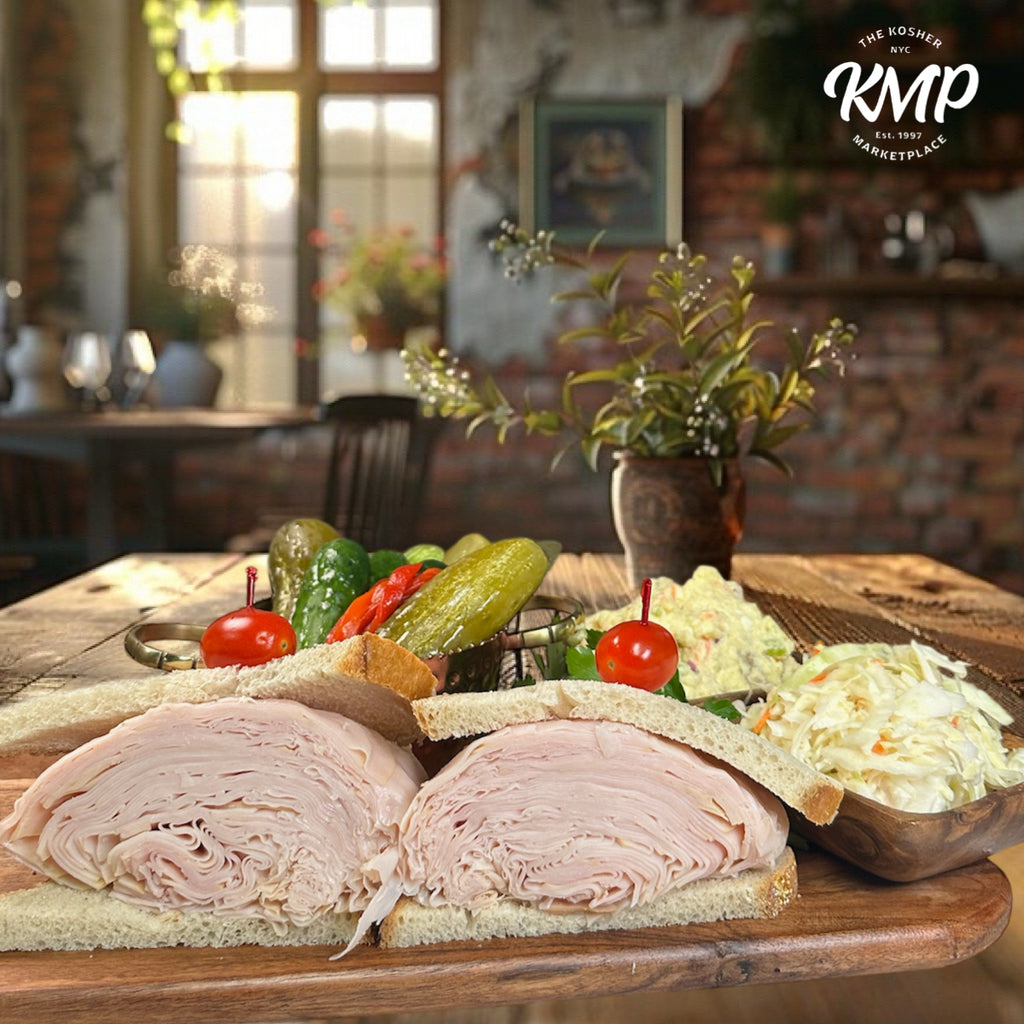 Smoked Turkey on Seedless Rye