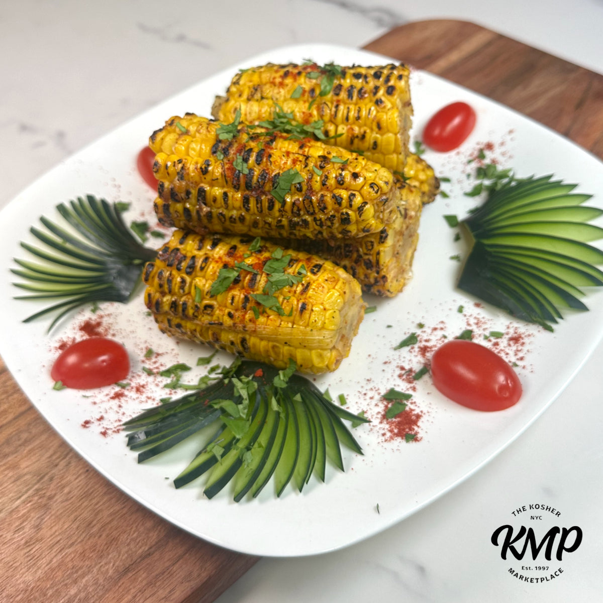 Smoky Grilled Sweet Corn