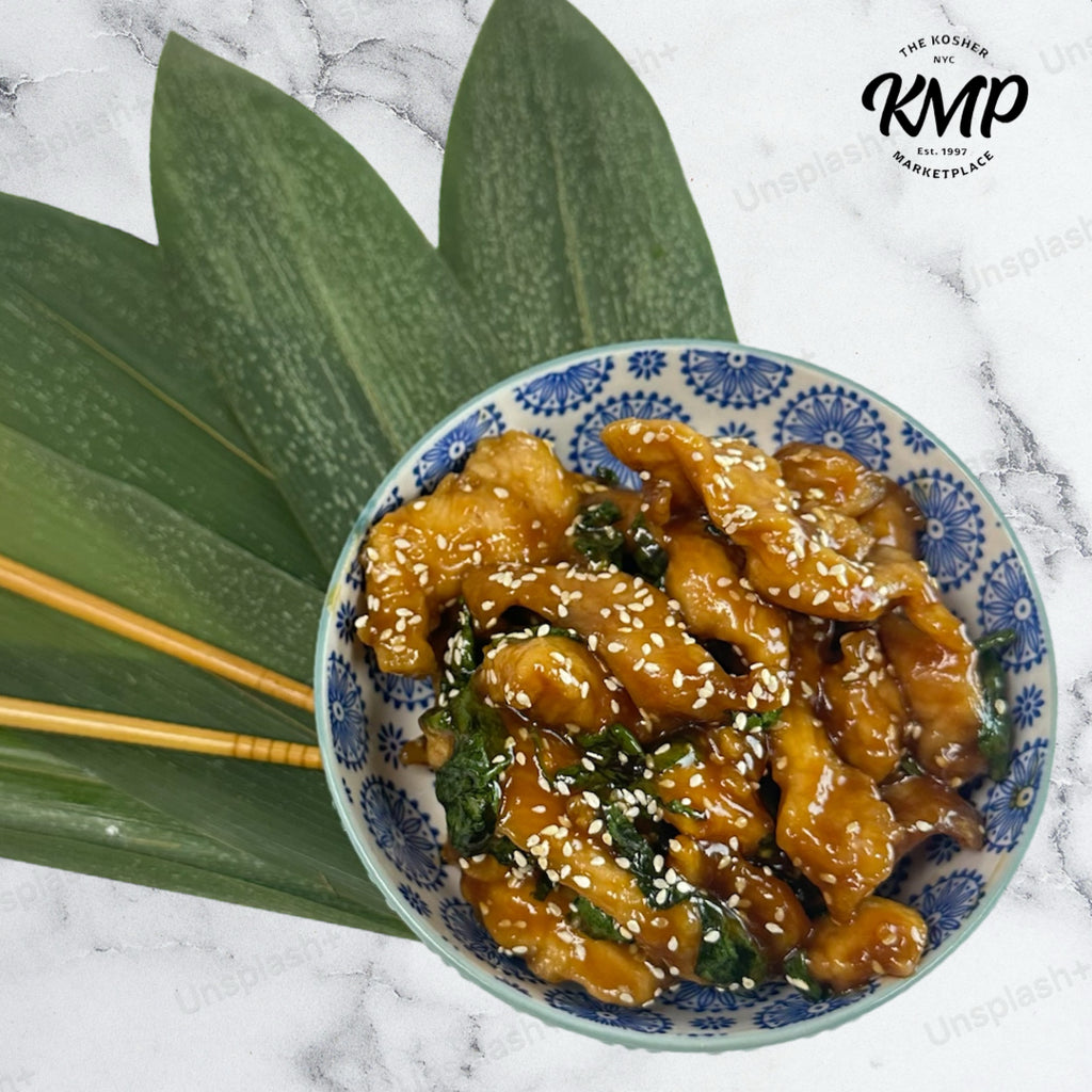 Sweet & Sour Chicken with Spinach