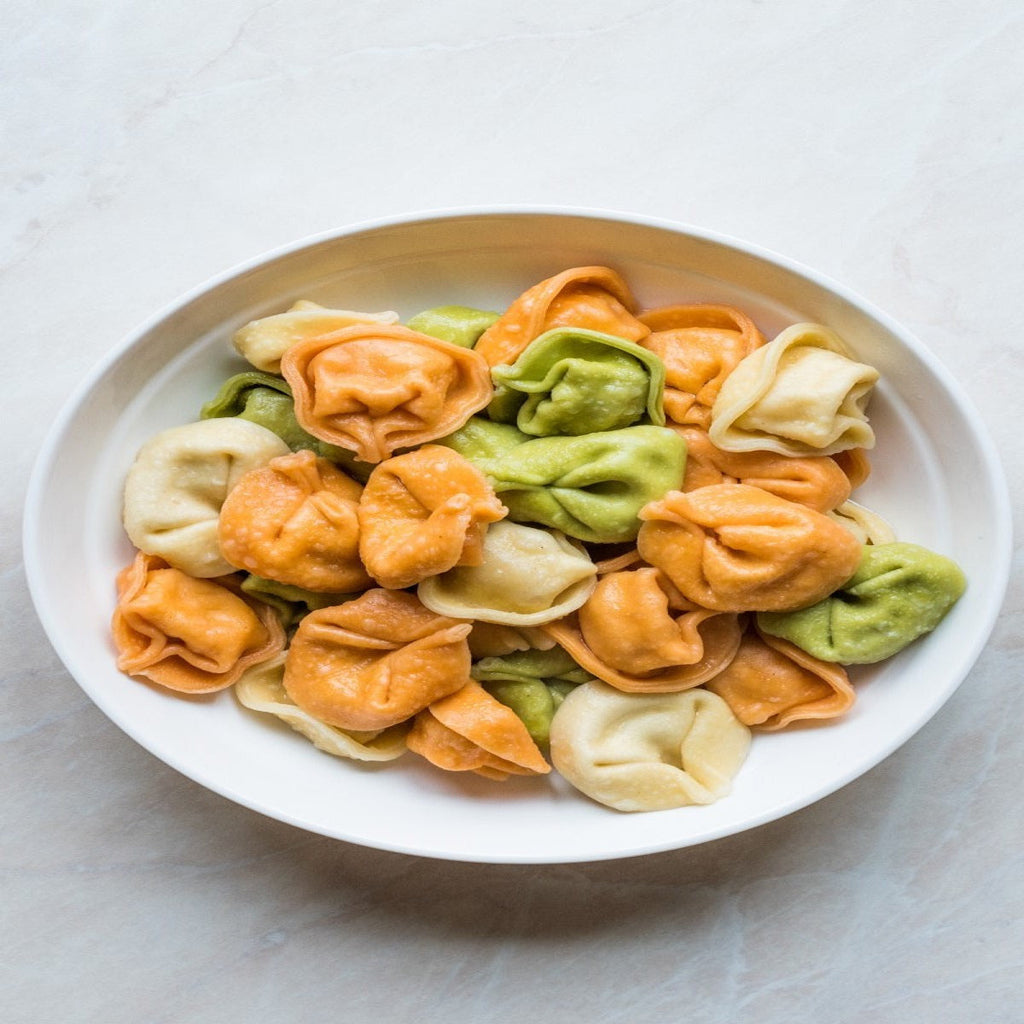 Tricolor Cheese Tortellini (Fresh Frozen)