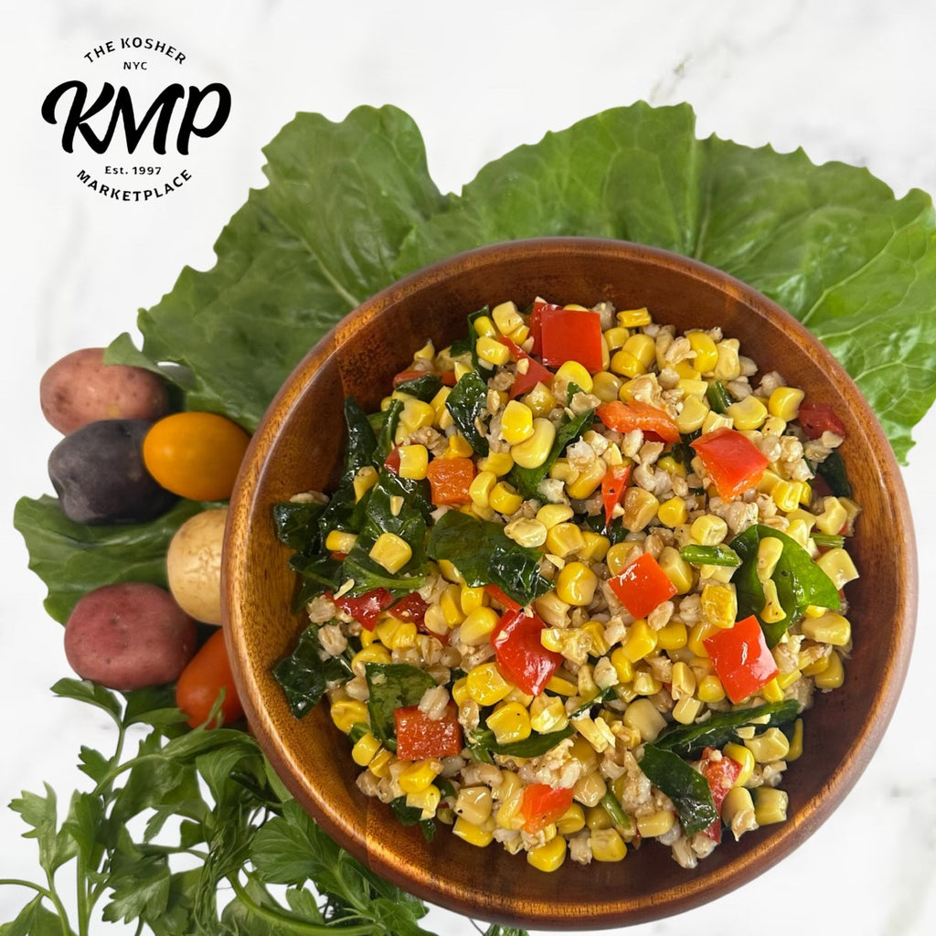 Tuscan Farro & Corn Salad