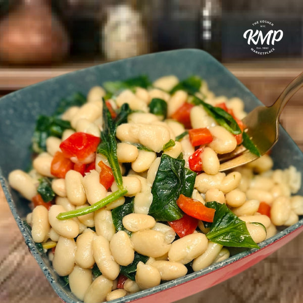 White Bean & Spinach Salad
