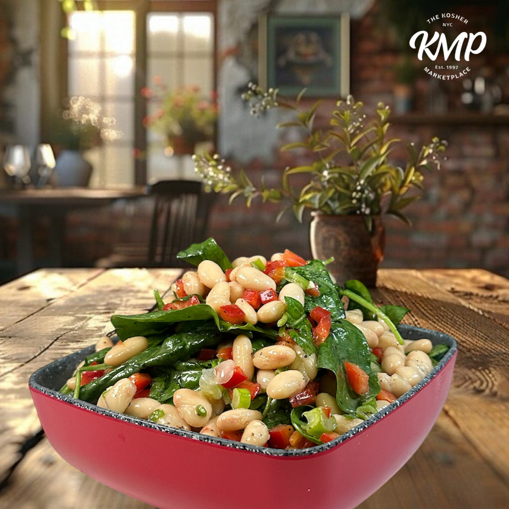 White Bean & Spinach Salad