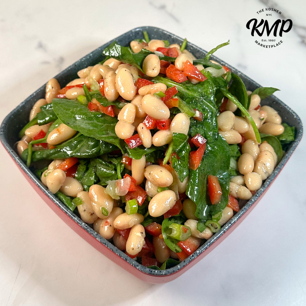 White Bean & Spinach Salad