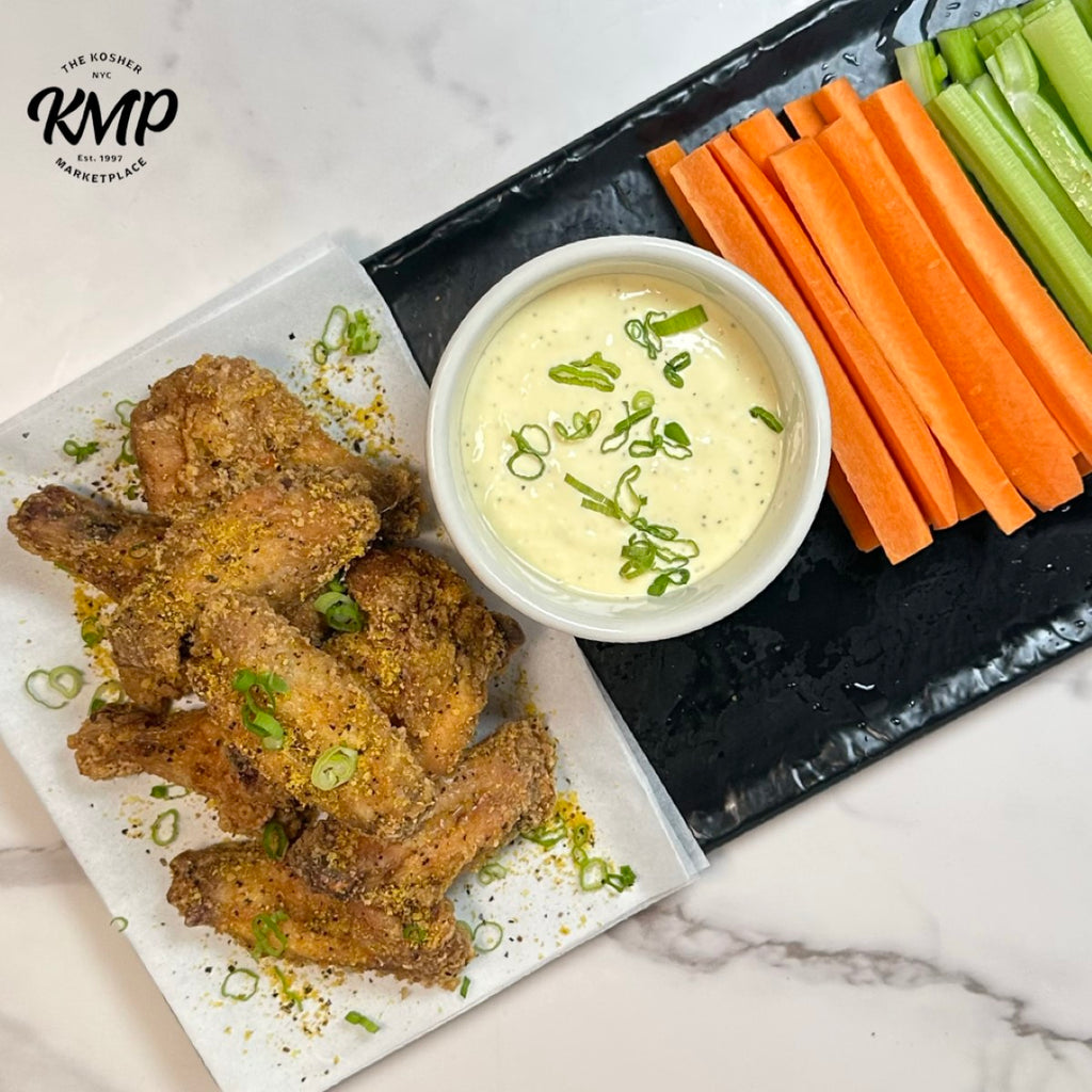 Zesty Lemon Pepper Chicken Wings