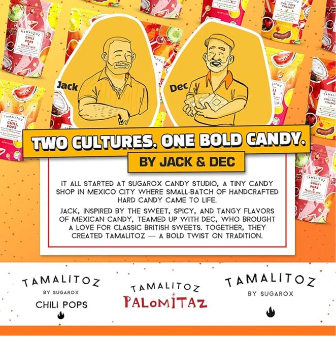 Tamalitoz Spicy Lollipops - Chili Pops