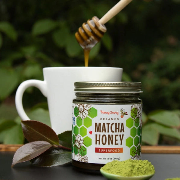HoneyGramz Matcha Honey