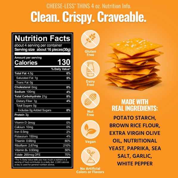 Every Body Eat Cheese-Less Snack Thins