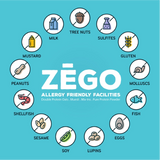 ZEGO Organic Gluten-Free Nut-Free Muesli: Apple Cranberry