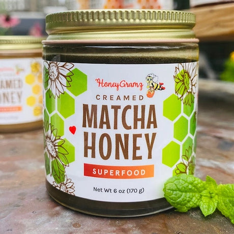 HoneyGramz Matcha Honey