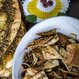Terranean Za'atar Twice-Baked Pita Chips