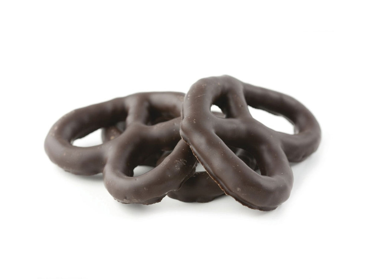 Dark Chocolate Covered Pretzel Poppers