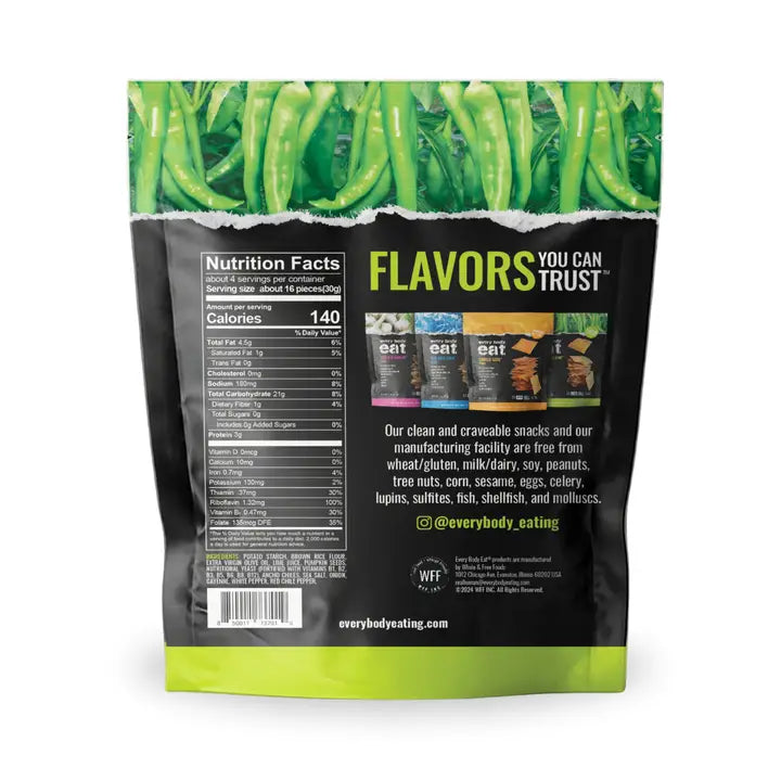 Every Body Eat Fiery Chile Lime Snack Thins