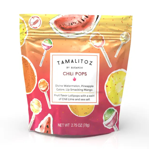 Tamalitoz Spicy Lollipops - Chili Pops