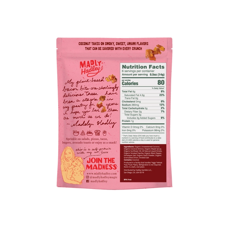 Madly Hadley Original Plant-Based Bacon Bits