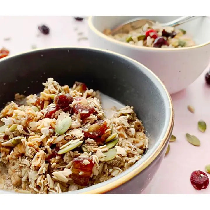 ZEGO Organic Gluten-Free Nut-Free Muesli: Apple Cranberry