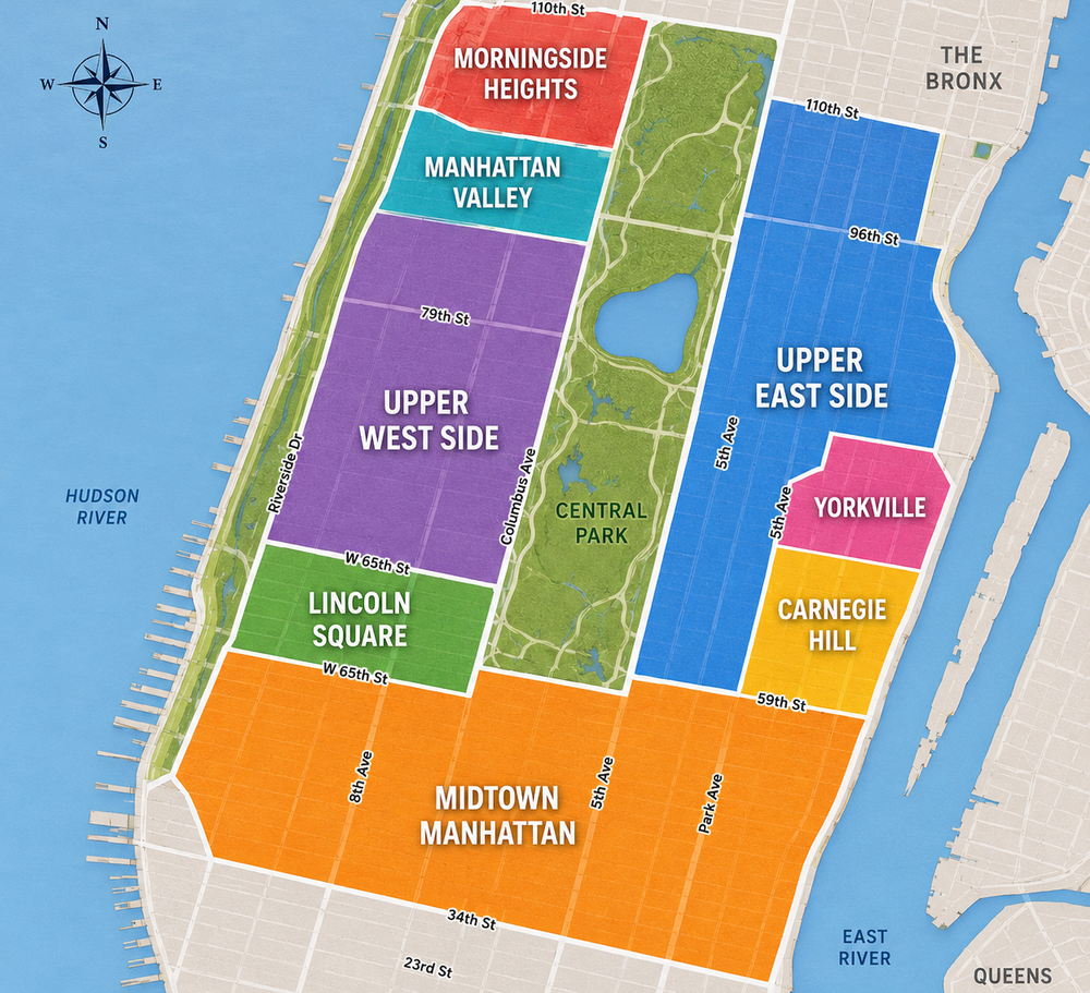 Manhattan & Surrounding Neighborhoods