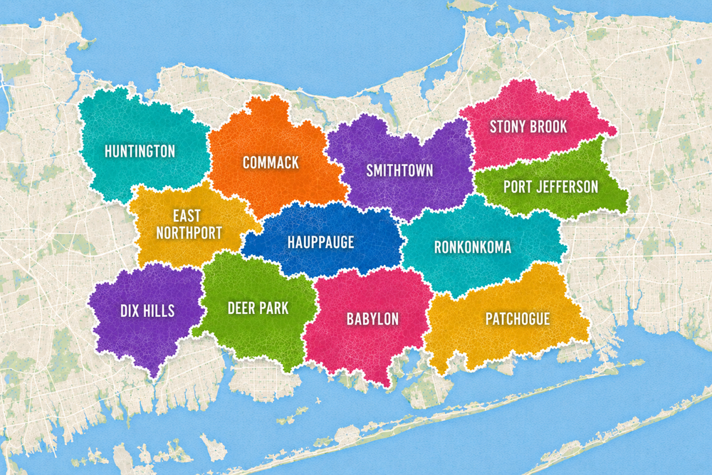 Suffolk County, Long Island & Nearby Areas