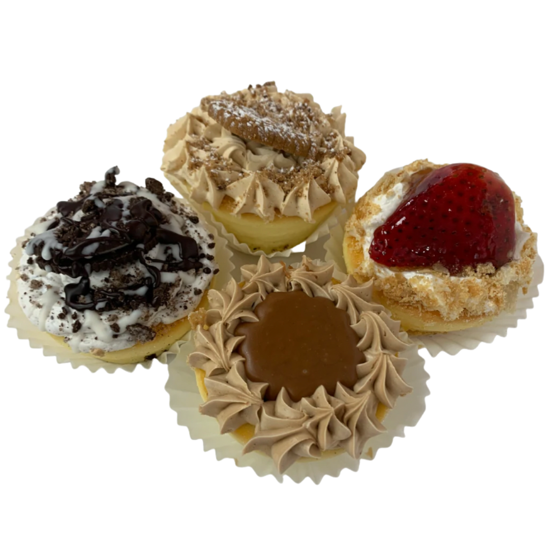 Butterflake Mini Cheesecake Sampler