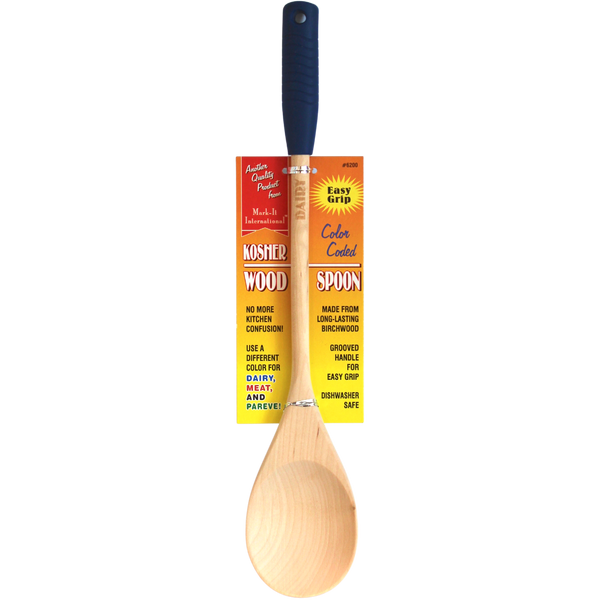 Mark-It International Kosher Dairy Wooden Spoon