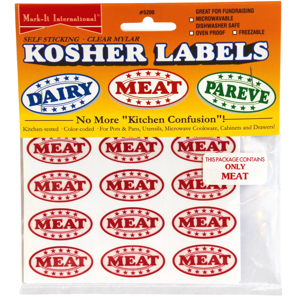 Mark-It International Kosher Meat Labels