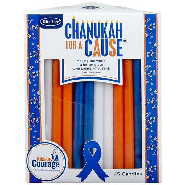 Rite Lite Chanukah for a Cause - Candles for Kids of Courage