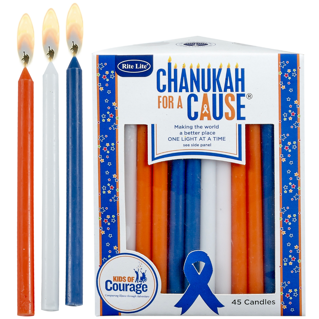 Rite Lite Chanukah for a Cause - Candles for Kids of Courage