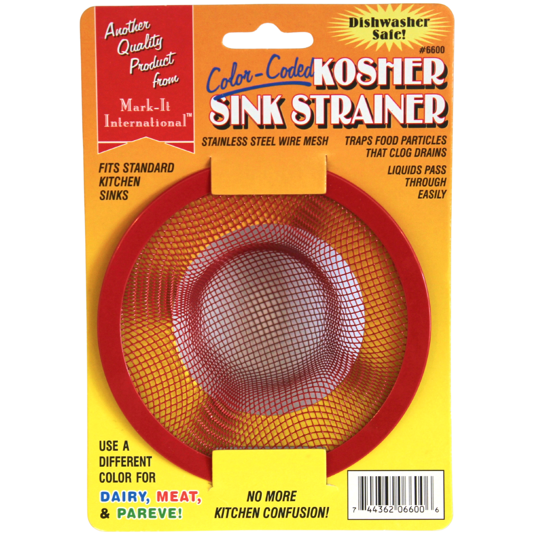 Mark-It International Kosher Meat Sink Strainer