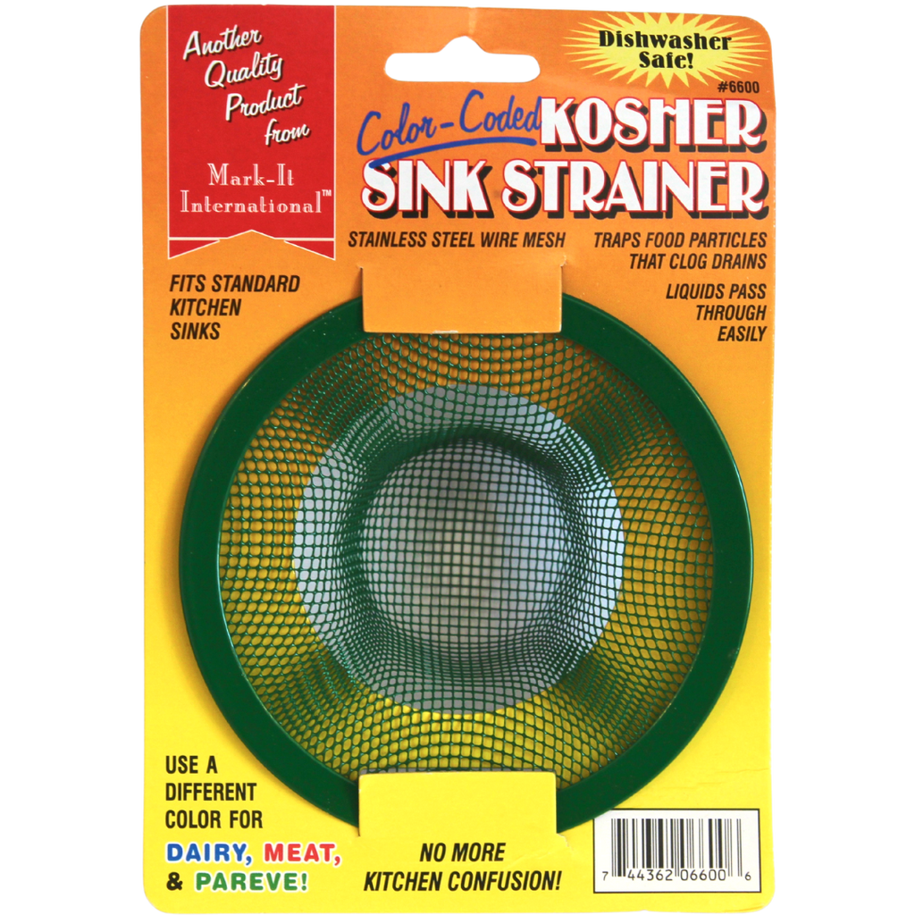 Mark-It International Kosher Pareve Sink Strainer