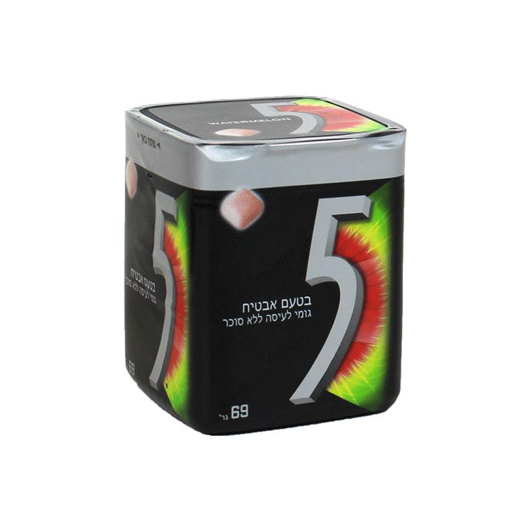 5 Watermelon Gum Cube