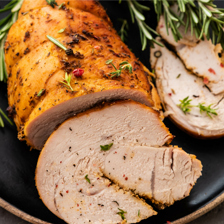 Roasted Rosemary-Crusted Boneless Turkey Breast