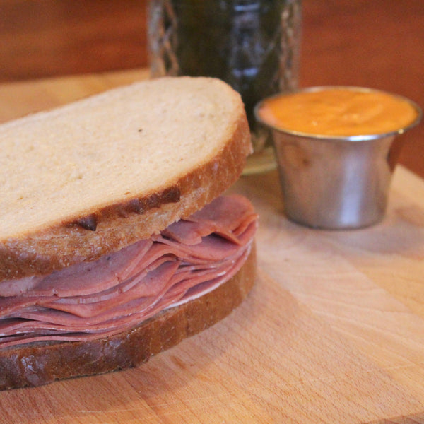 Bologna on Seedless Rye