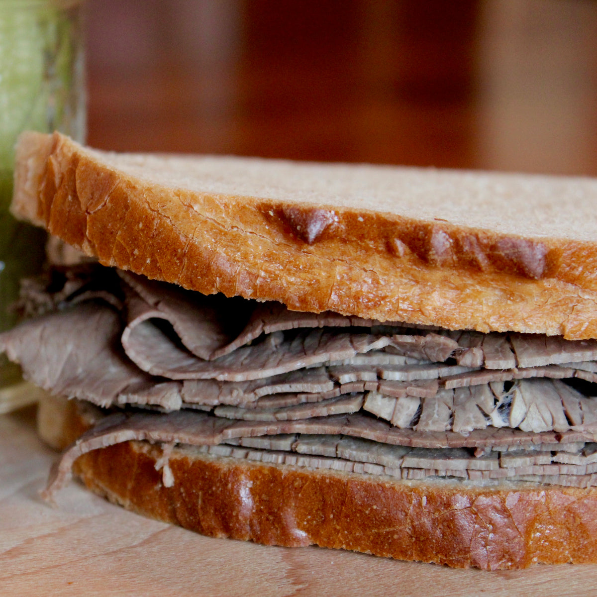 The Kosher Marketplace | Brisket on Seedless Rye