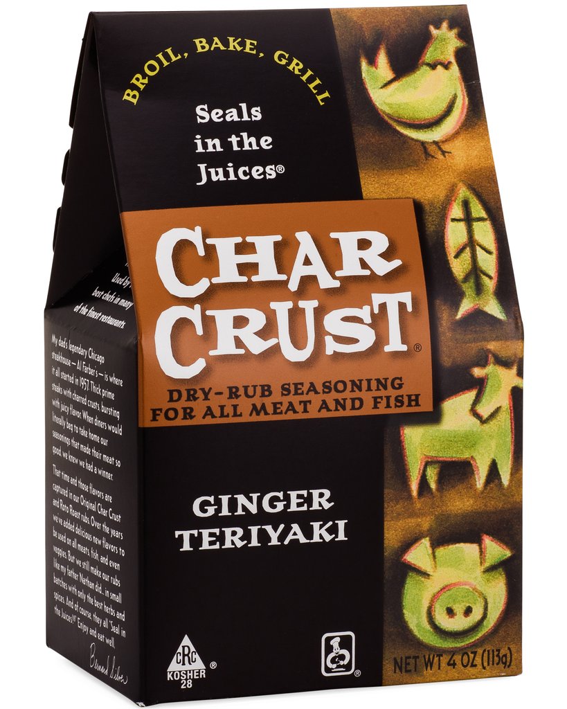 Char Crust Dry-Rub Seasoning - Ginger Teriyaki
