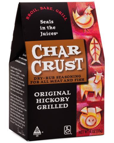 Char Crust Dry-Rub Seasoning - Original Hickory Grilled