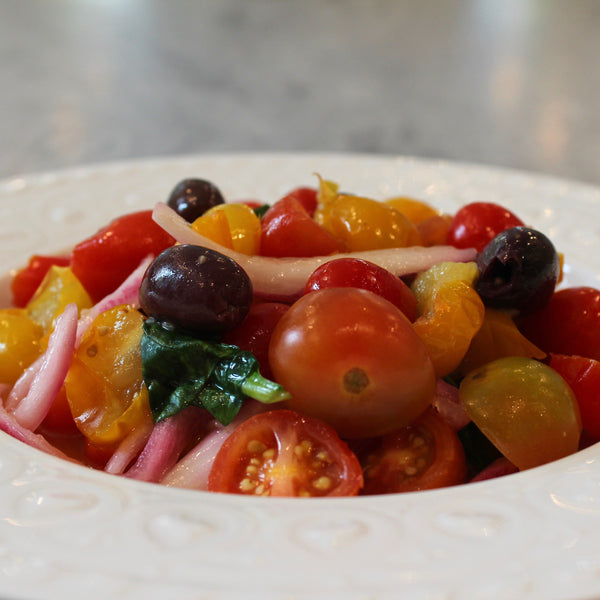 Baby Heirloom Tomato Salad