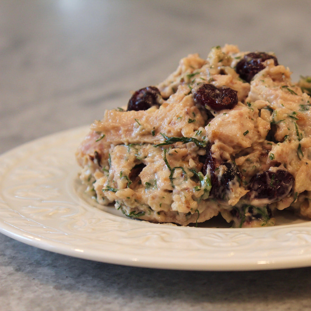 Chicken Salad with Dill, Raisins & Walnuts Catering Bowl