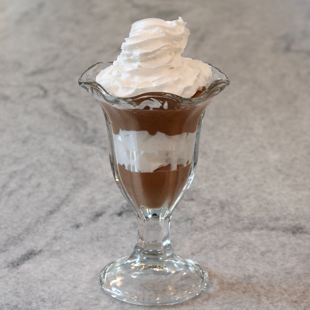 Chocolate Mousse with Whipped Topping