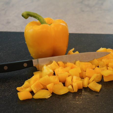 Chopped Yellow Peppers