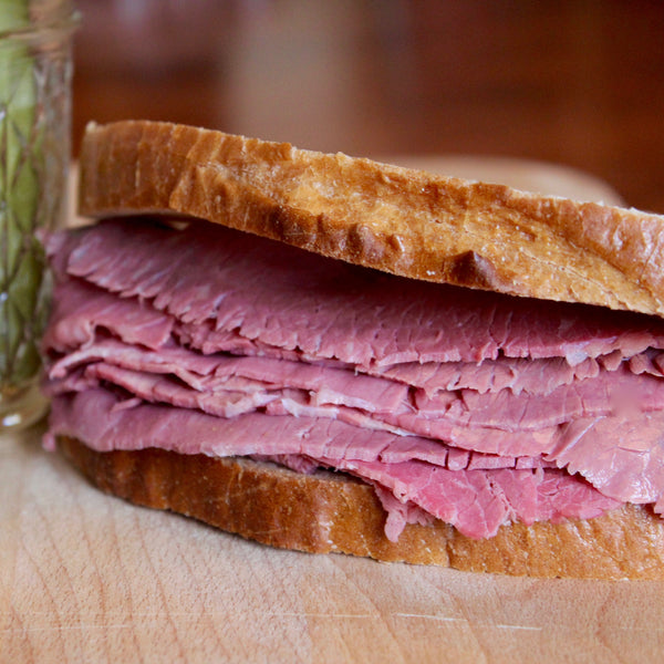 Corned Beef on Seedless Rye