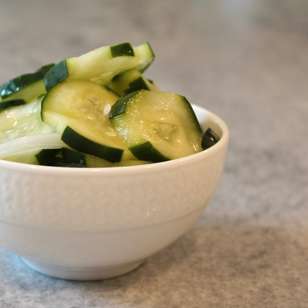 Sugar-Free Cucumber Salad