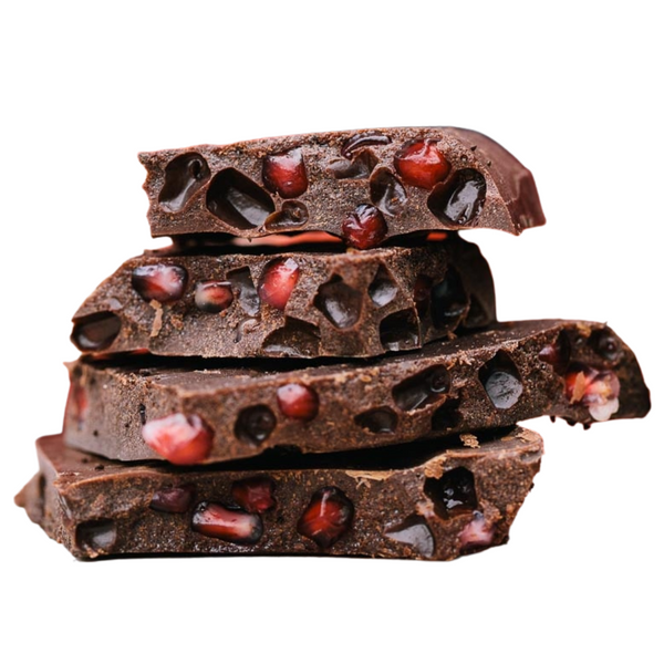 Dark Chocolate Pomegranate Bark