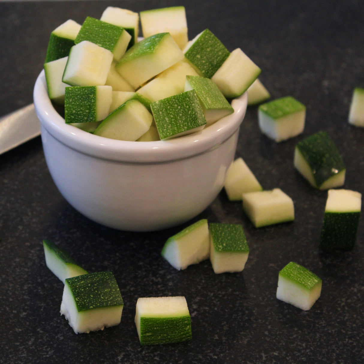 KFP Diced Green Zucchini