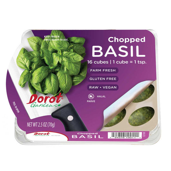 Dorot Gardens Chopped Basil Tray