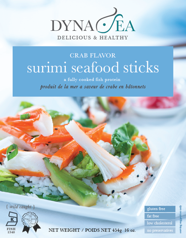 Dyna-Sea Crab Flavor Surimi Seafood Sticks