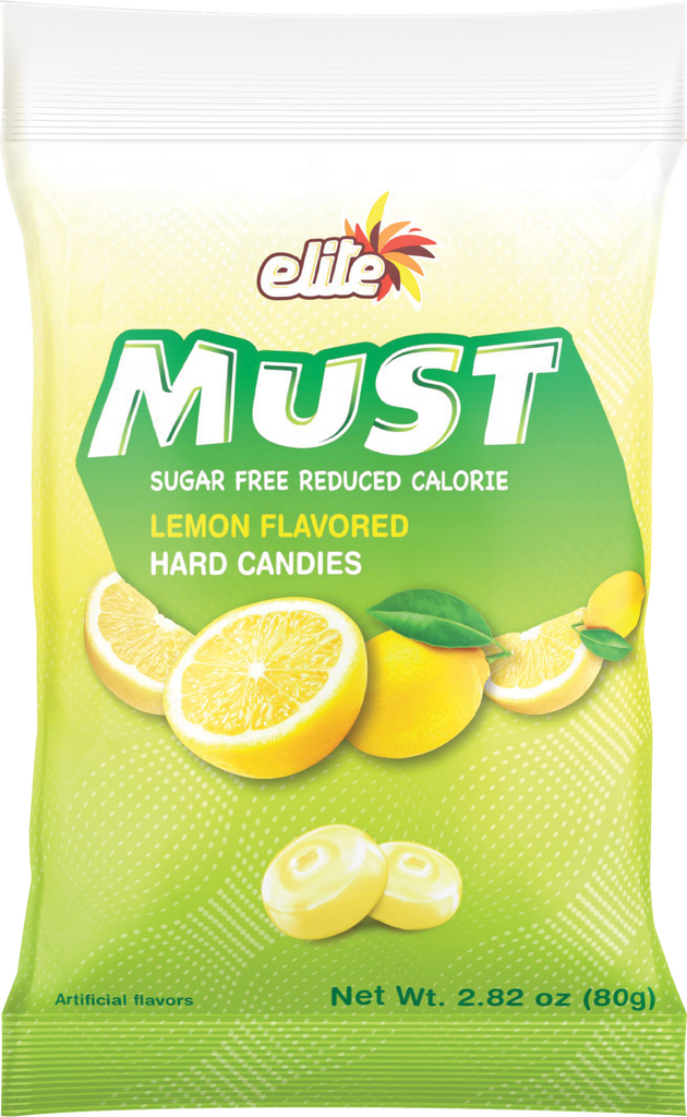 Elite Must Sugar Free Candy - Lemon