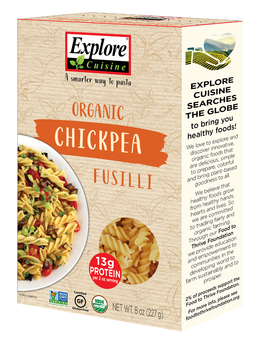 Explore Cuisine Organic Chickpea Fusilli