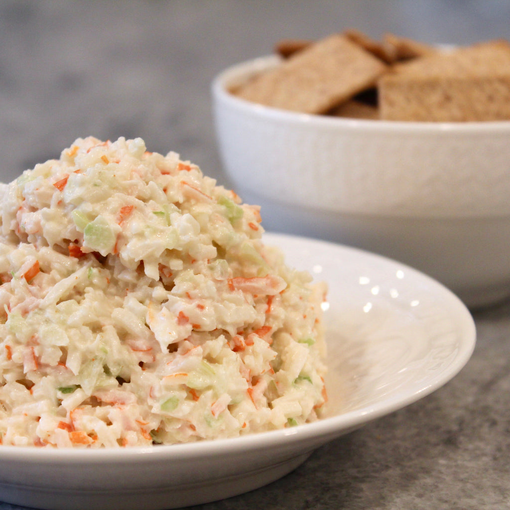 Faux Crabmeat Salad Catering Bowl